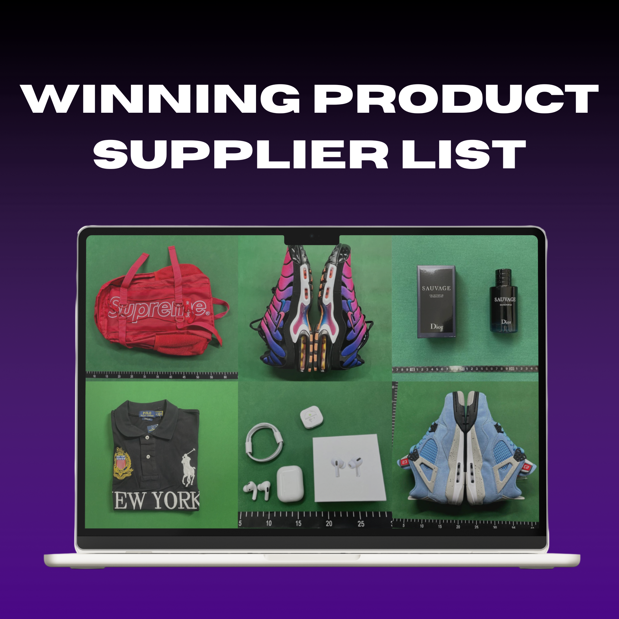 Winning Product Supplier List